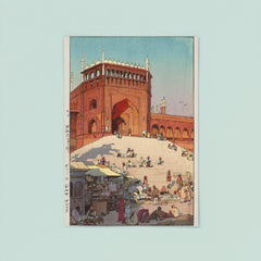 Jami Masjid, Delhi by Hiroshi Yoshida, 1931 poster 8