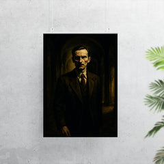 Jan Karski bearing witness in shadowed corridors poster 7