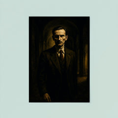 Jan Karski bearing witness in shadowed corridors poster 8