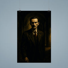 Jan Karski bearing witness in shadowed corridors poster 9