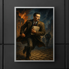 Jan Karski carrying reports through occupied Europe poster 5