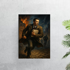 Jan Karski carrying reports through occupied Europe poster 7