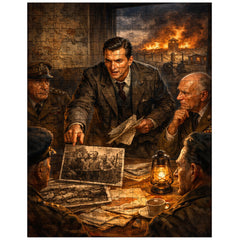 Jan Karski reporting the Holocaust to Allies jigsaw puzzle