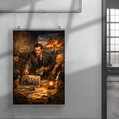 Jan Karski reporting the Holocaust to Allies poster 4