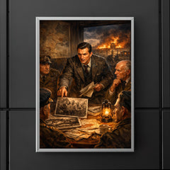 Jan Karski reporting the Holocaust to Allies poster 5