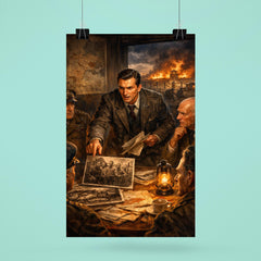 Jan Karski reporting the Holocaust to Allies poster 6