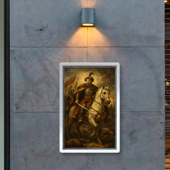 Jan Sobieski after the charge at Vienna poster 2