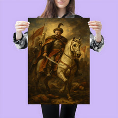 Jan Sobieski after the charge at Vienna poster 3