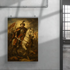 Jan Sobieski after the charge at Vienna poster 4