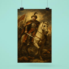 Jan Sobieski after the charge at Vienna poster 6