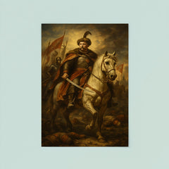 Jan Sobieski after the charge at Vienna poster 8