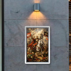 Jan Sobieski after Vienna beneath winged banners poster 2