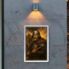 Jan Žižka one eyed war wagon commander poster 2