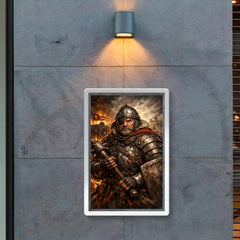 Jan Zizka one eyed Hussite war commander poster 2