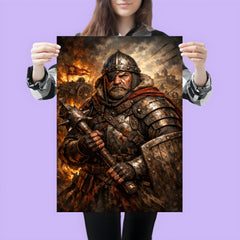 Jan Zizka one eyed Hussite war commander poster 3