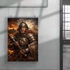 Jan Zizka one eyed Hussite war commander poster 4