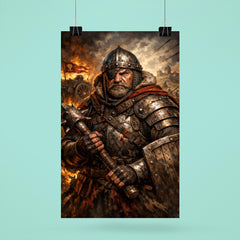 Jan Zizka one eyed Hussite war commander poster 6