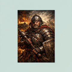 Jan Zizka one eyed Hussite war commander poster 8