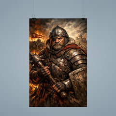 Jan Zizka one eyed Hussite war commander poster 9
