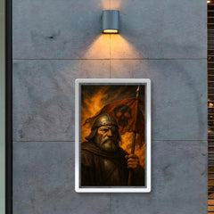 Jan Zizka one eyed war banner portrait poster 2