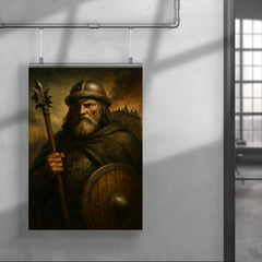 Jan Zizka one eyed war wagon commander portrait poster 4