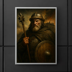 Jan Zizka one eyed war wagon commander portrait poster 5