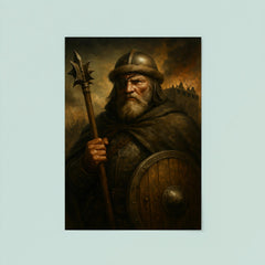 Jan Zizka one eyed war wagon commander portrait poster 8