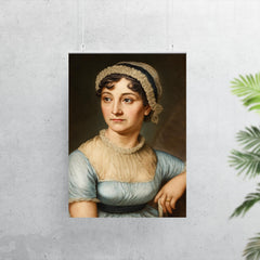 Jane Austen portrait poster 7