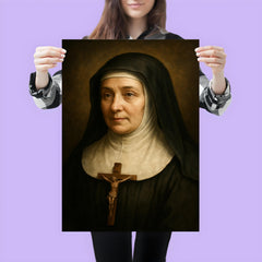 Jane Frances de Chantal portrait poster 3