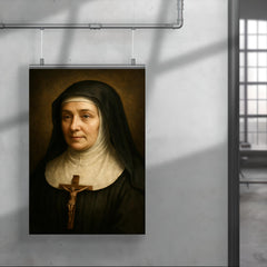 Jane Frances de Chantal portrait poster 4