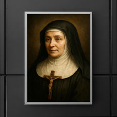 Jane Frances de Chantal portrait poster 5