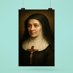 Jane Frances de Chantal portrait poster 6