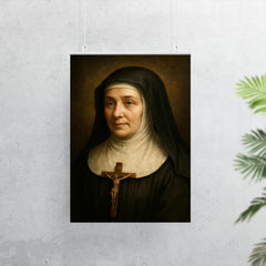 Jane Frances de Chantal portrait poster 7