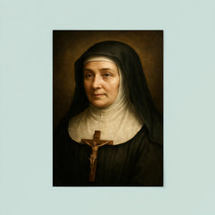 Jane Frances de Chantal portrait poster 8