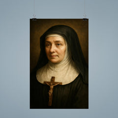 Jane Frances de Chantal portrait poster 9