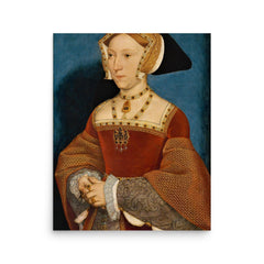 Jane Seymour poster on a plain backdrop in size 16"x20".