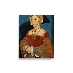 Jane Seymour poster on a plain backdrop in size 8"x10".