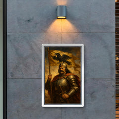 Janos Hunyadi and raven standard poster 2