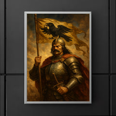 Janos Hunyadi and raven standard poster 5