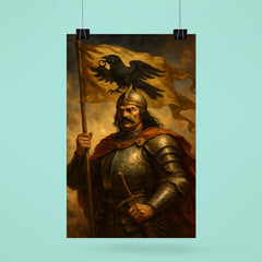 Janos Hunyadi and raven standard poster 6