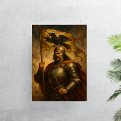 Janos Hunyadi and raven standard poster 7