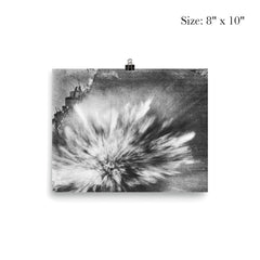 Japanese Bomb Hitting the Flight Deck of USS Enterprise, August 24, 1942 poster 4