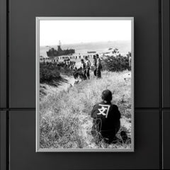 Japanese Citizen Watching US Troops Land for Post-War Occupation, Japan 1945 poster 5