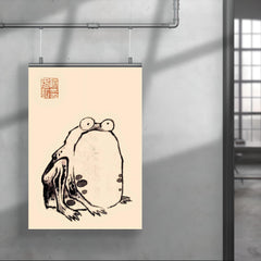 Japanese Frog by Ito Jakuchu poster 4