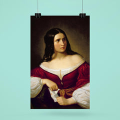 Jealousy by Natale Schiavoni, 1820 poster 6