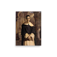 Jean-Baptiste Henri Lacordaire poster on a plain backdrop in size 12"x16".