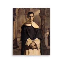 Jean-Baptiste Henri Lacordaire poster on a plain backdrop in size 16"x20".