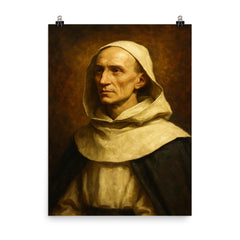 Jean Baptiste Henri Lacordaire poster on a plain backdrop in size 8"x10".
