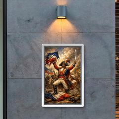 Jean Jacques Dessalines at Haitian independence proclamation poster 2