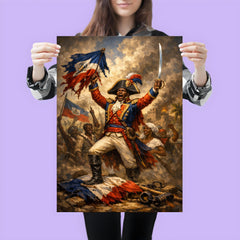 Jean Jacques Dessalines at Haitian independence proclamation poster 3